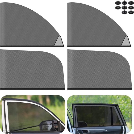 Parasoles pequeños para ventanas de auto
