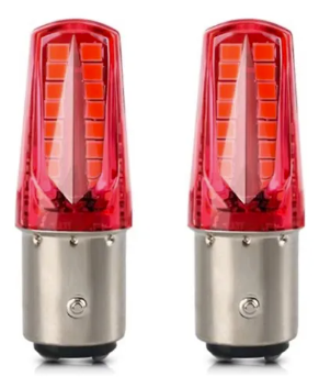 focos de 2 dos puntos flasheo y fijo rojo