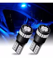 focos de uña LED azul y blanco